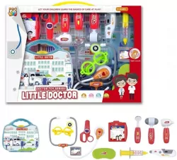 Zestaw lekarza z walizką