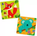 Puzzle piankowe 2w1. The Fuzzies - tantis.pl
