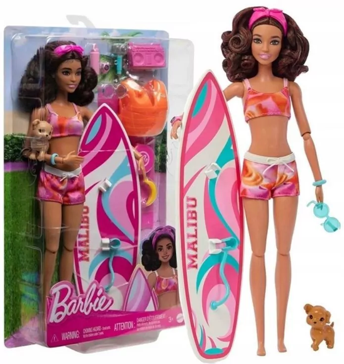 Lalka Barbie Surferka - tantis.pl