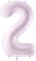 Balon foliowy cyfra 2 72cm fioletowy - tantis.pl