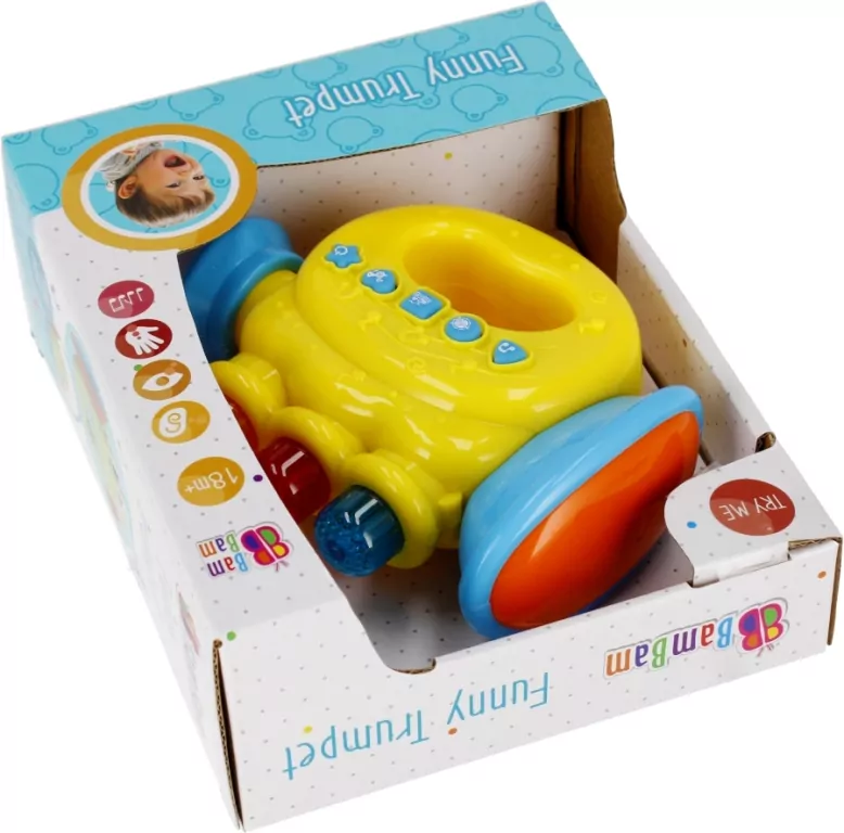 Bam Bam zabawna trąbka - tantis.pl