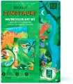 Zestaw artystyczny. Akwarele dinozaury - tantis.pl