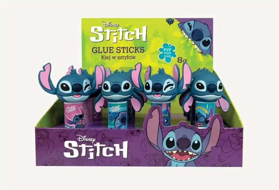 Klej w sztyfcie 8 g. Disney Core Stitch. 1 sztuka - tantis.pl