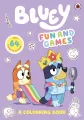 Bluey. Fun and Games. A Colouring Book wer. angielska - tantis.pl