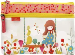 Saszetka z dwoma suwakami. Kori Kumi