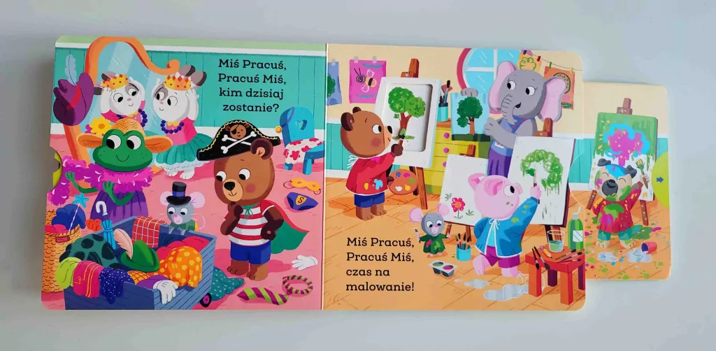 Miś Pracuś. W żłobku - tantis.pl