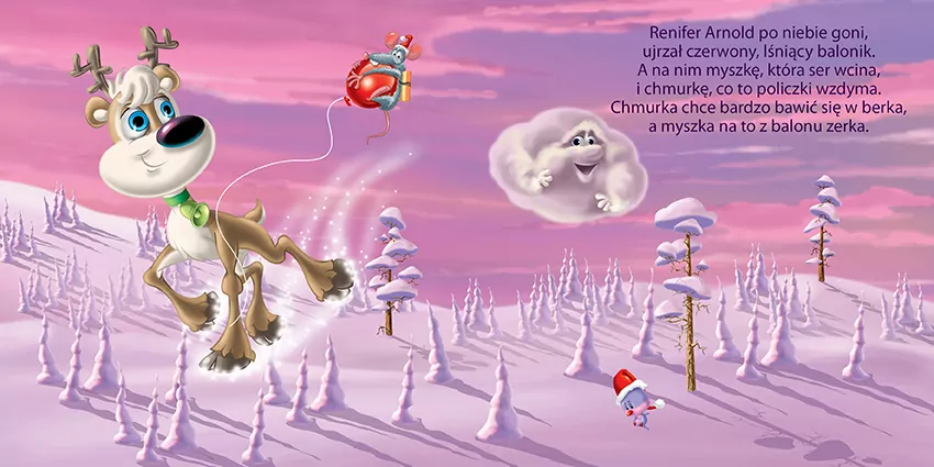 Renifer. Bajeczki Świąteczne - tantis.pl