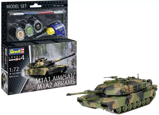 Model set M1A1 AIM(SA)/ M1A2 Abrams