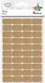 Rzepy samoprzylepne beżowe 15x25mm 40kpl - tantis.pl
