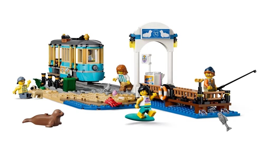 LEGO® Tramwaj przy plaży 60506 - tantis.pl