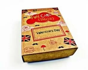 Fun Card English. Valentine's Day - tantis.pl