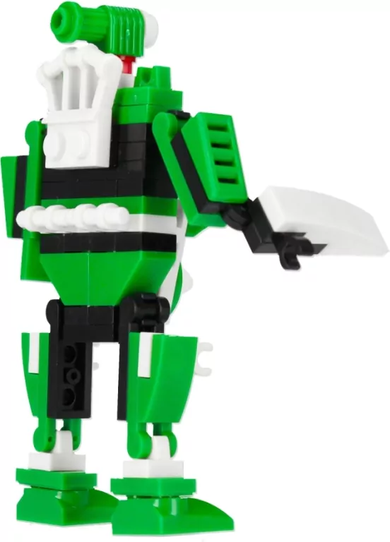 Klocki konstrukcyjne Alleblox RobotUnion 65el zielony - tantis.pl