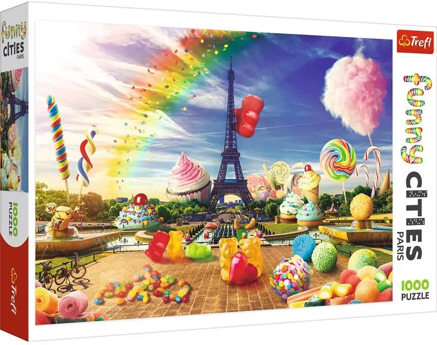 Puzzle 1000. Słodycze w Wenecji. 10598 - tantis.pl