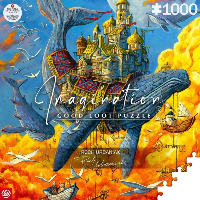 Puzzle 1000 Roch Urbaniak Klucznik / Keymaster - tantis.pl