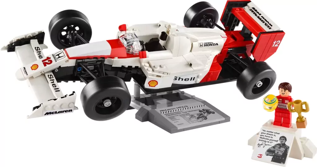 LEGO® Icons. McLaren MP4/4 i Ayrton Senna 10330 - tantis.pl