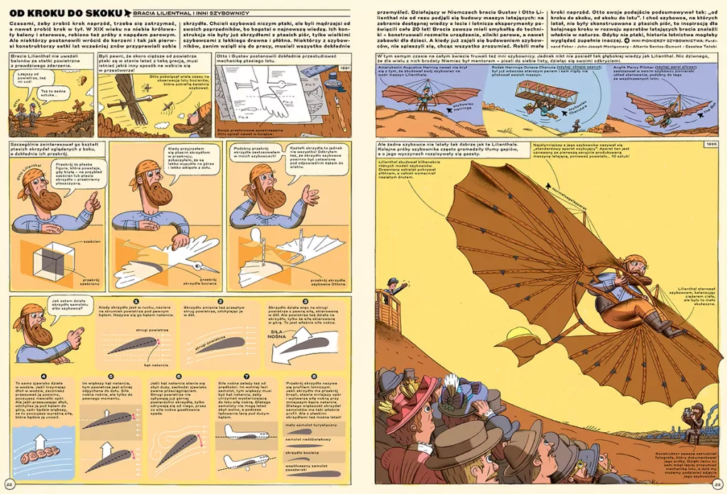 Ale odlot! Rysunkowa historia lotnictwa - tantis.pl