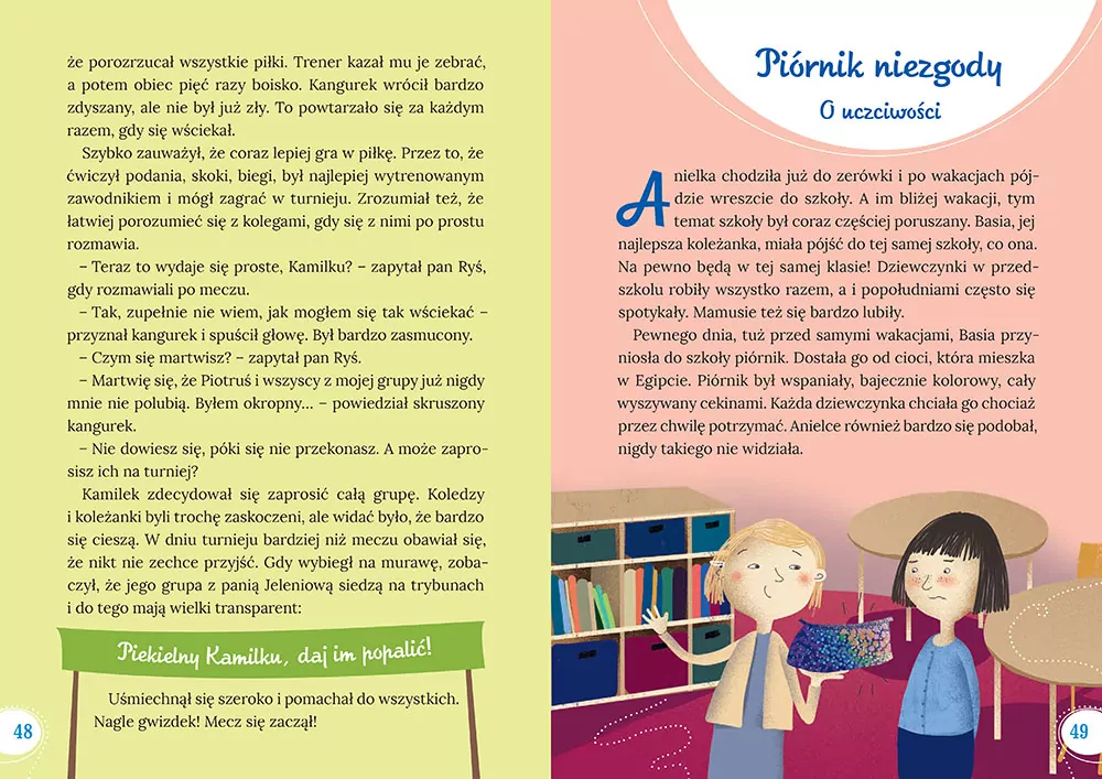 Inspirujące bajki. Duże litery - tantis.pl