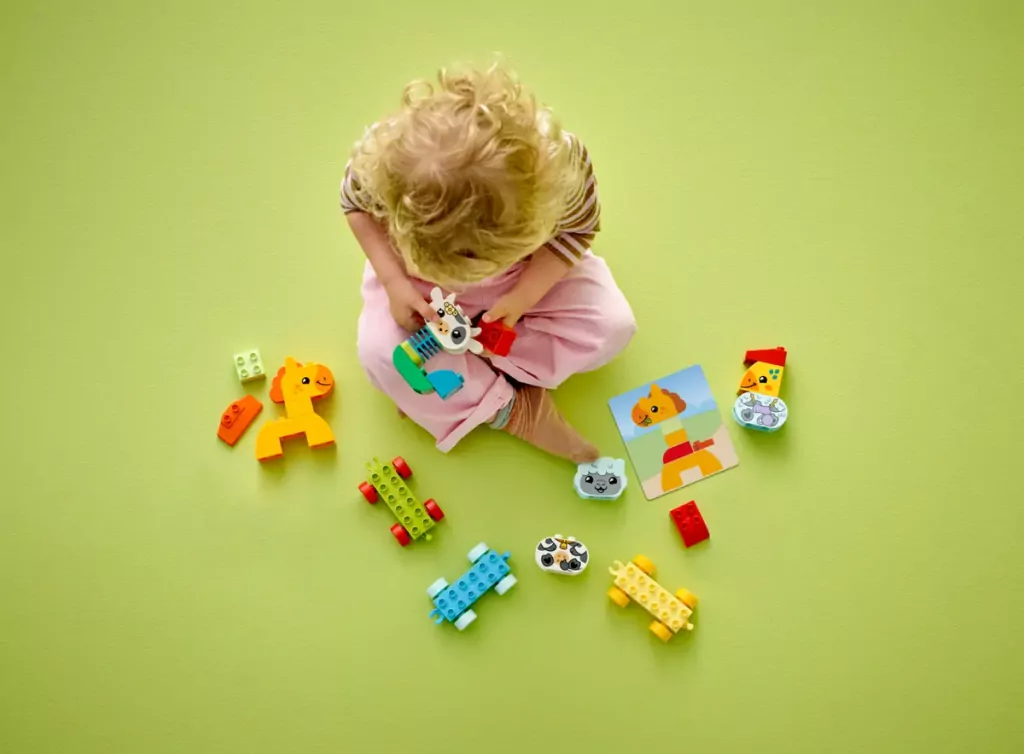 LEGO® DUPLO®. Mój pierwszy pociąg ze zwierzątkami 10412 - tantis.pl