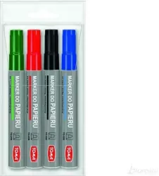 Marker Flip Chart 4 sztuki TOMA