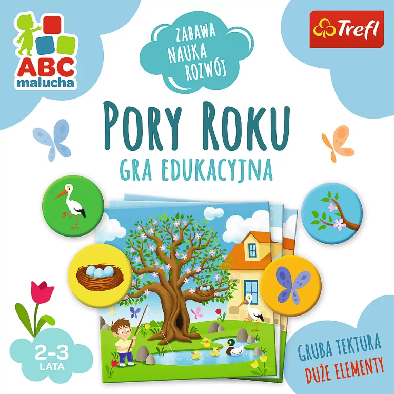Pory roku. Gra Edukacyjna ABC Malucha - tantis.pl
