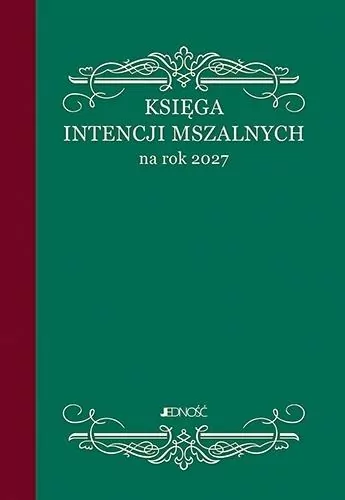 Księga intencji mszalnych na rok 2027 - tantis.pl