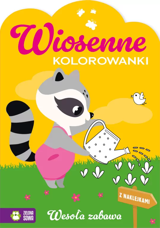 Wiosenne kolorowanki. Wesoła zabawa - tantis.pl