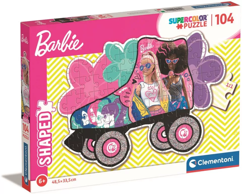 Puzzle 104 Wyjątkowa kolekcja Barbie - tantis.pl