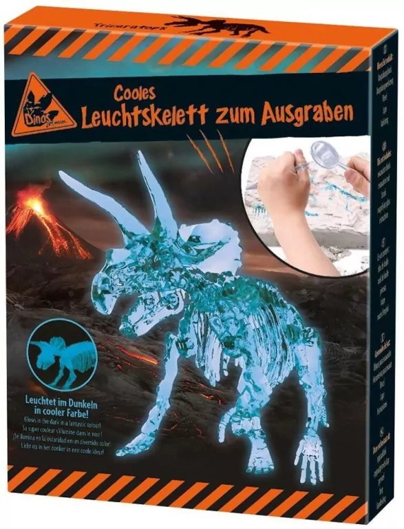 Wykopaliska, szkielet dinozaura. Zestaw naukowy - tantis.pl