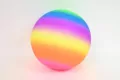 Piłka Gumowa Enero Rainbow 26cm - tantis.pl