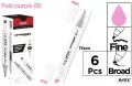 Marker Chromax z 2 końcówk. pale purple 89 - tantis.pl