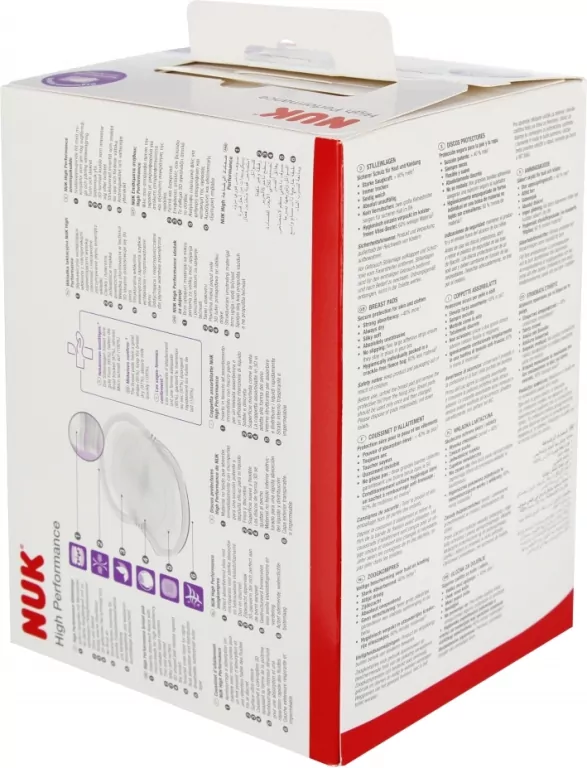 NUK. High Performance. Wkładki laktacyjne. 60 sztuk - tantis.pl