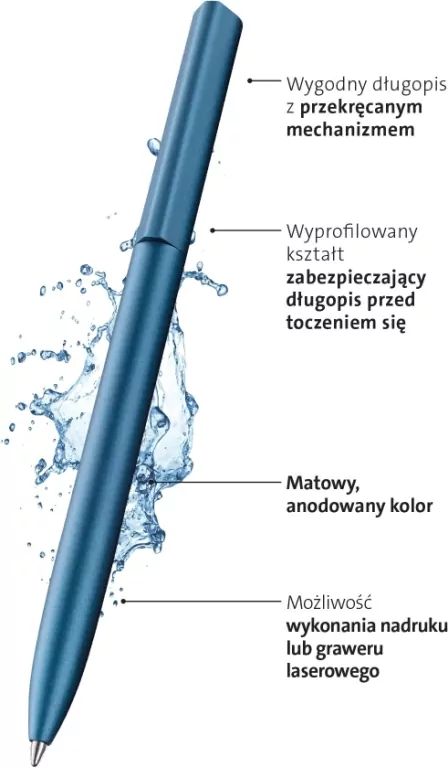 Długopis K6 Ineo Elemente Ocean Blue w etui - tantis.pl