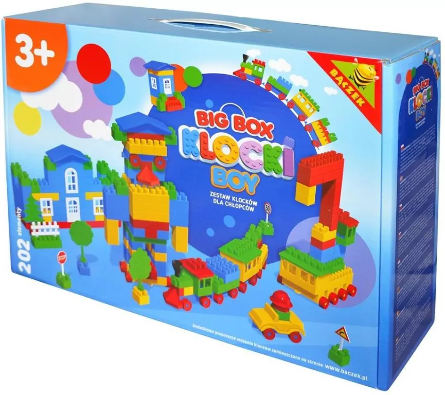 Klocki. 202 elementy - tantis.pl