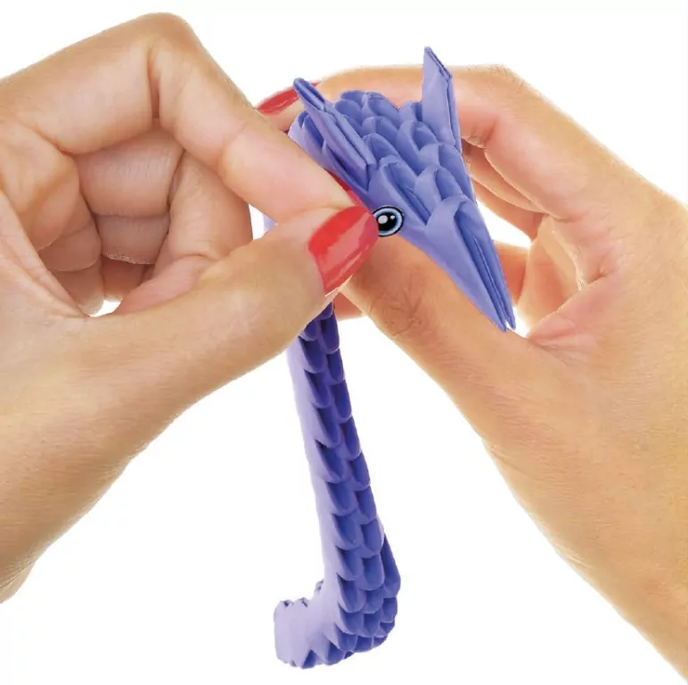 Origami 3D. Plezjozaur - tantis.pl