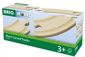 Drewniane tory. Krótkie zakręty - tantis.pl