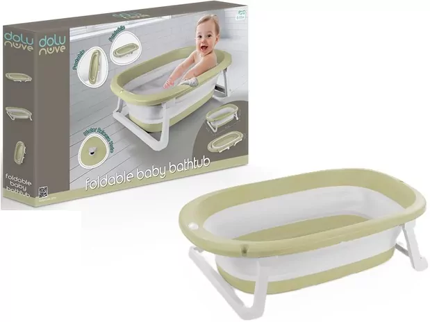 DOLU wanienka składana 75,5cm oliwkowa 7266 72665 - tantis.pl