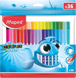 Maped. Flamastry Colorpeps Ocan, 36 kolorów