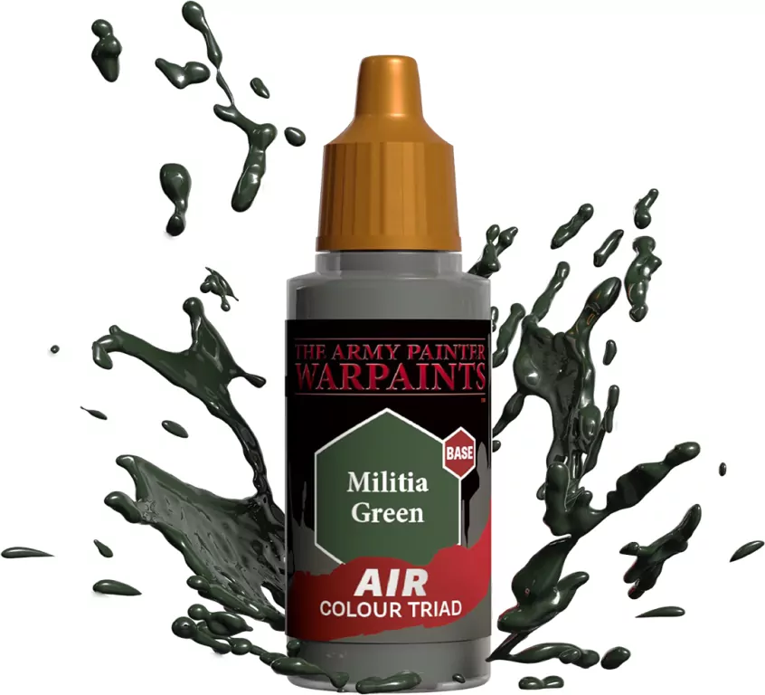 The Army Painter: Warpaints Air - Militia Green - tantis.pl