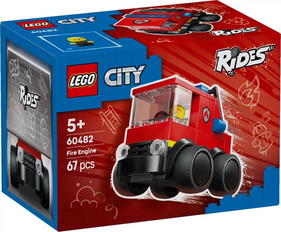 LEGO® City. Wóz strażacki 60482 - tantis.pl