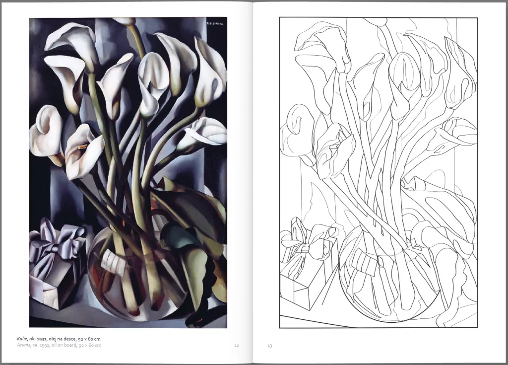 Tamara Łempicka. Zeszyt do kolorowania 2 - tantis.pl