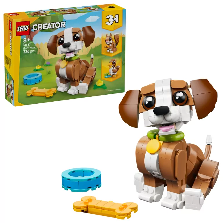 LEGO® Creator. Psotny szczeniak 31382 - tantis.pl