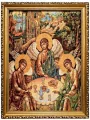 Obraz Haftowany Trójca Św. 42/32cm - tantis.pl