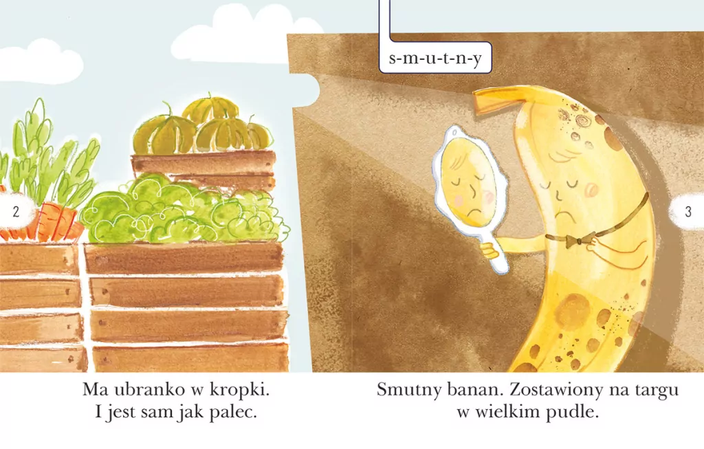 Samotny banan. Czytam sobie Eko. Poziom 1 - tantis.pl