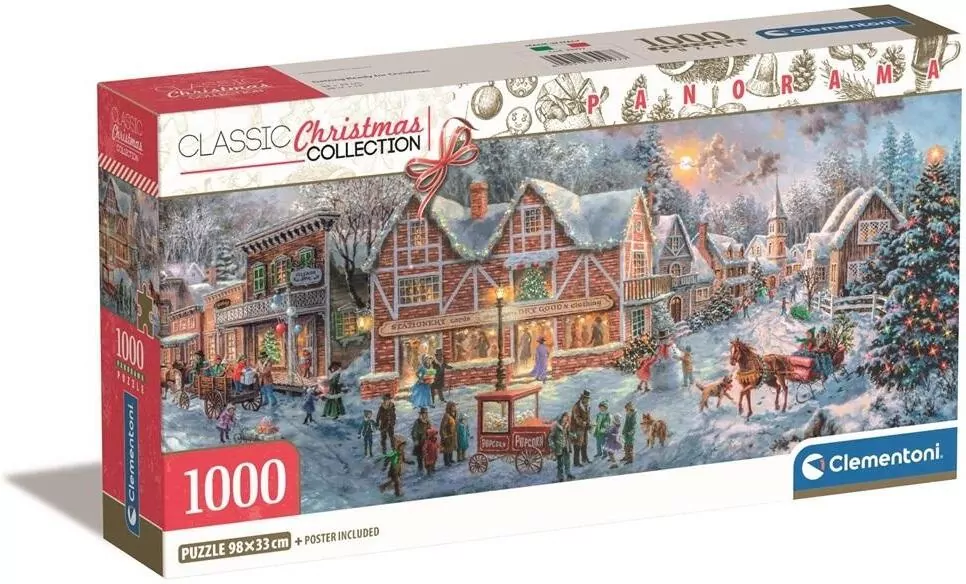 Puzzle 1000 Panorama Compact Christmas Collection - tantis.pl