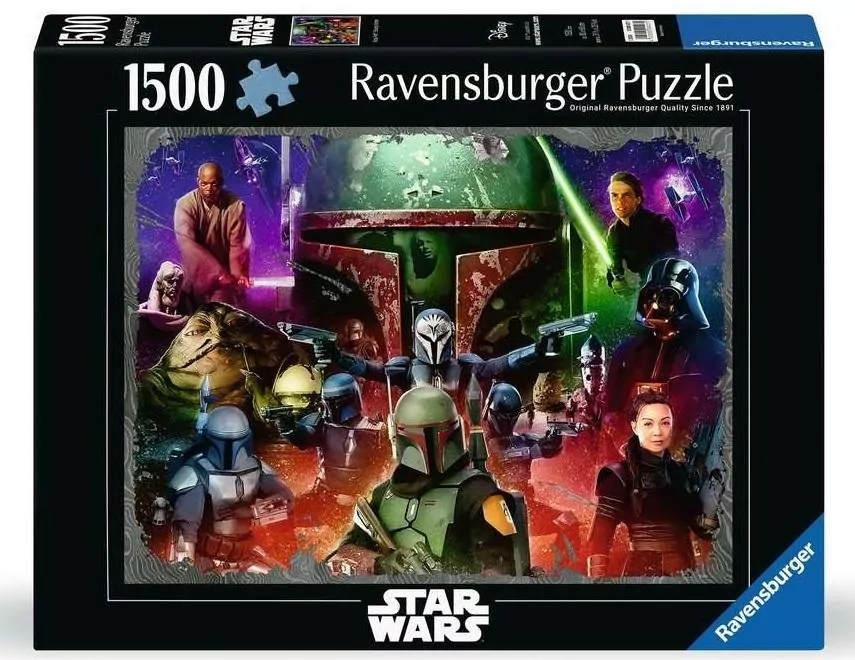 Puzzle 1500 Star Wars Boba. Fett Łowca nagród - tantis.pl