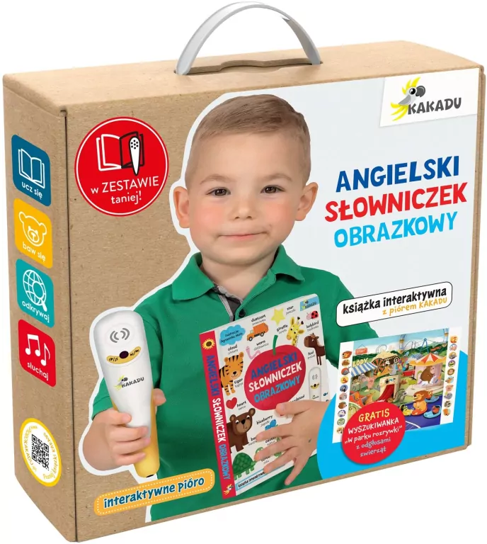 Mówiąca książka interaktywna "Angielski słowniczek obrazkowy" - tantis.pl