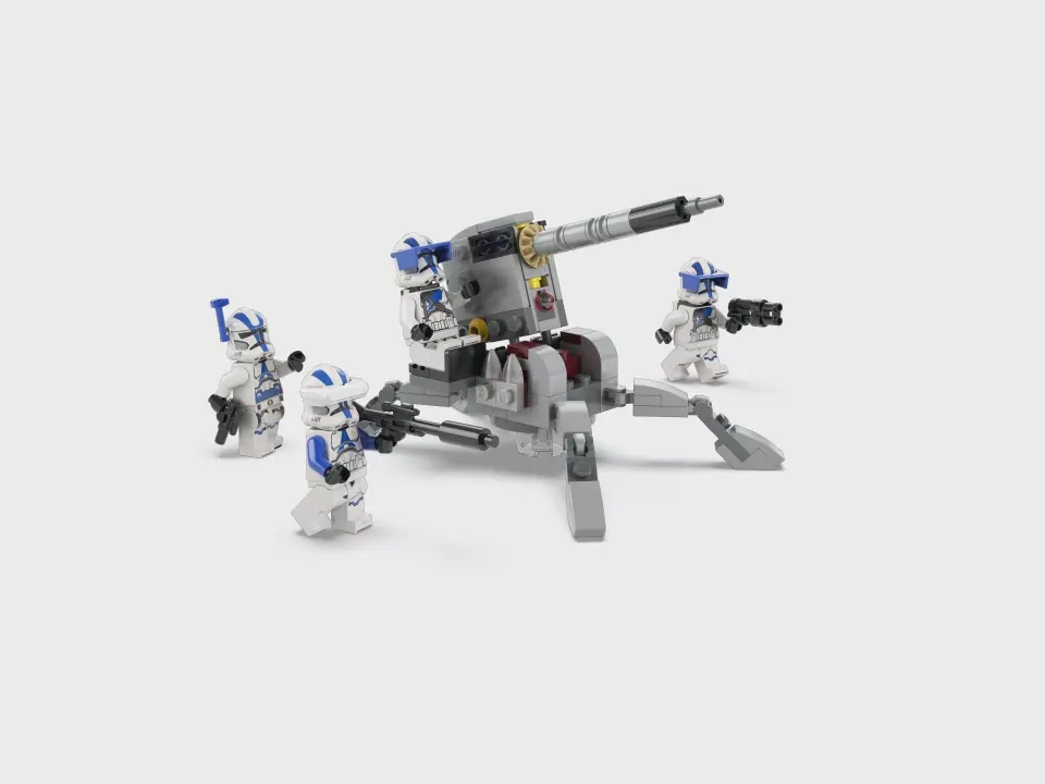 LEGO® Star Wars™. Zestaw bitewny – żołnierze-klony z 501 legionu™ 75345 - tantis.pl
