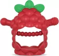 Gryzak silikonowy Razberry Grip czerwony - tantis.pl