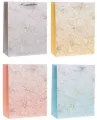 Torebka ozdobna 18x23x10cm hot-stamp mix ROZETTE. 1 sztuka - tantis.pl