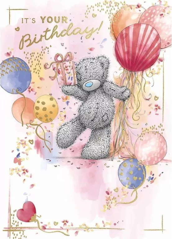 Karnet Urodziny It's your birthday - tantis.pl